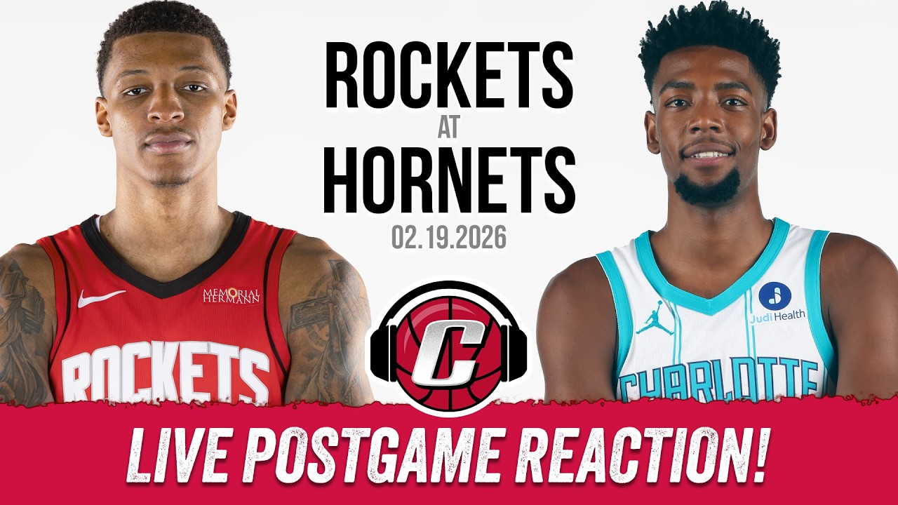 Houston Rockets vs Charlotte Hornets Postgame | 1st Rockets game since Kevin Durant Files story