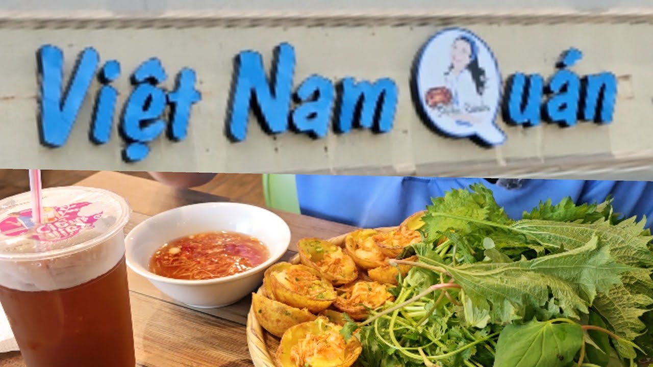 Một Phần Bánh Khọt Ngon Thơm Ở Quán Việt Nam Quán...