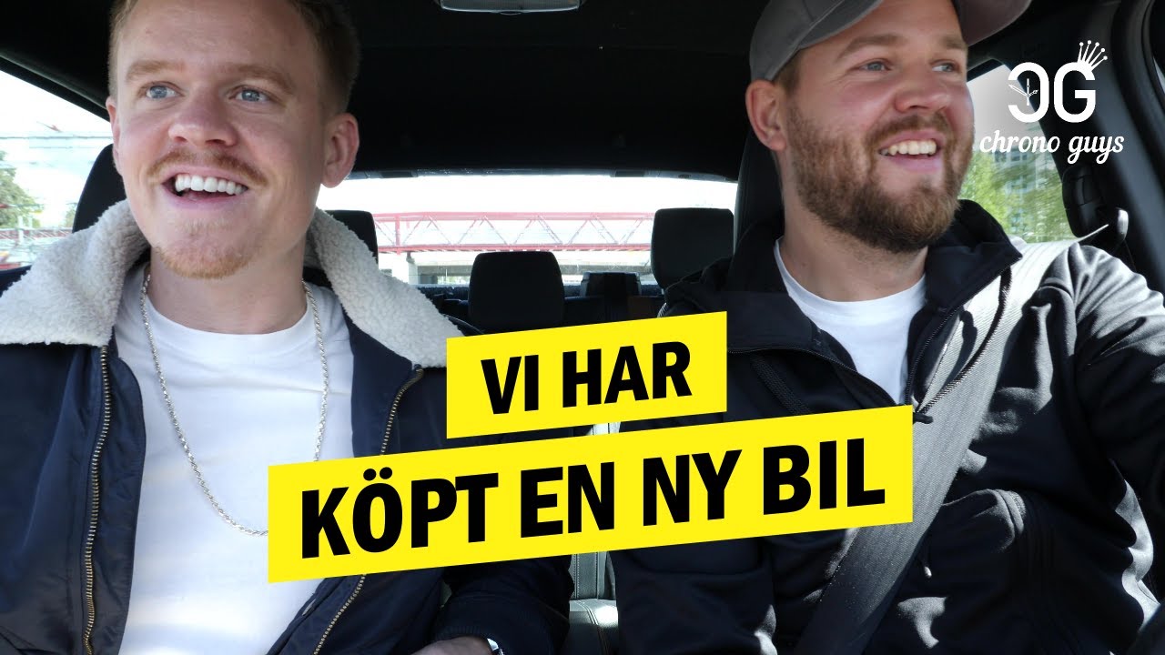 VI HAR KÖPT EN NY BIL