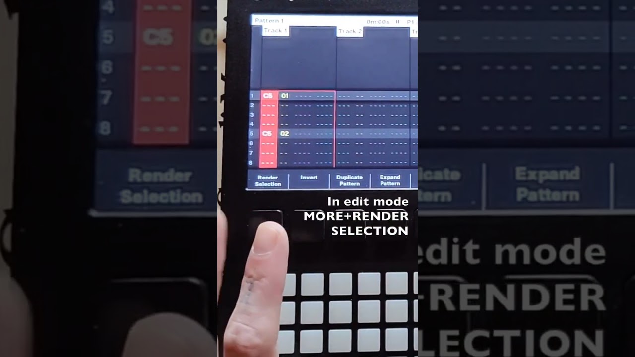 @Polyend Tracker Quick Ideas -  How to make a sample chain