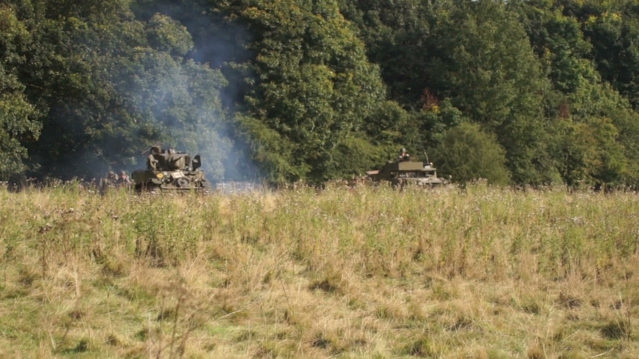 Newstead 1940s weekend battle time 21,9,24