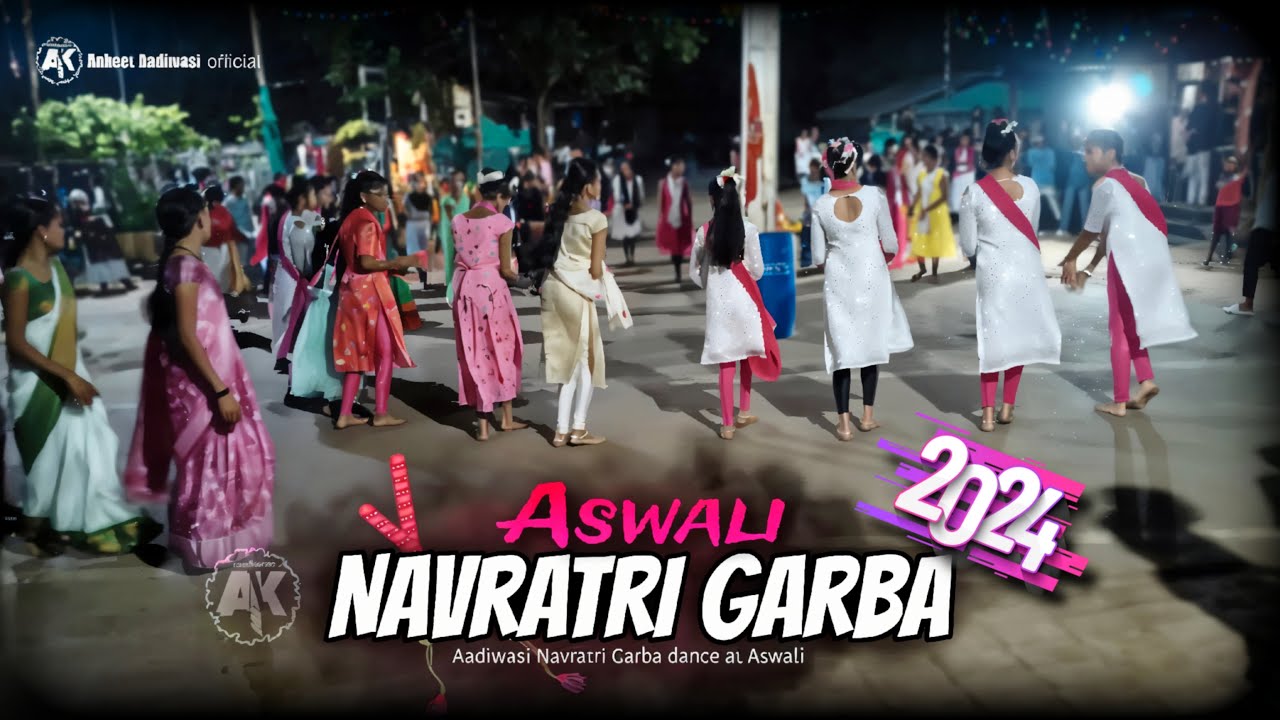 Aswali new Garba 2024, Ak Aadivasi village..