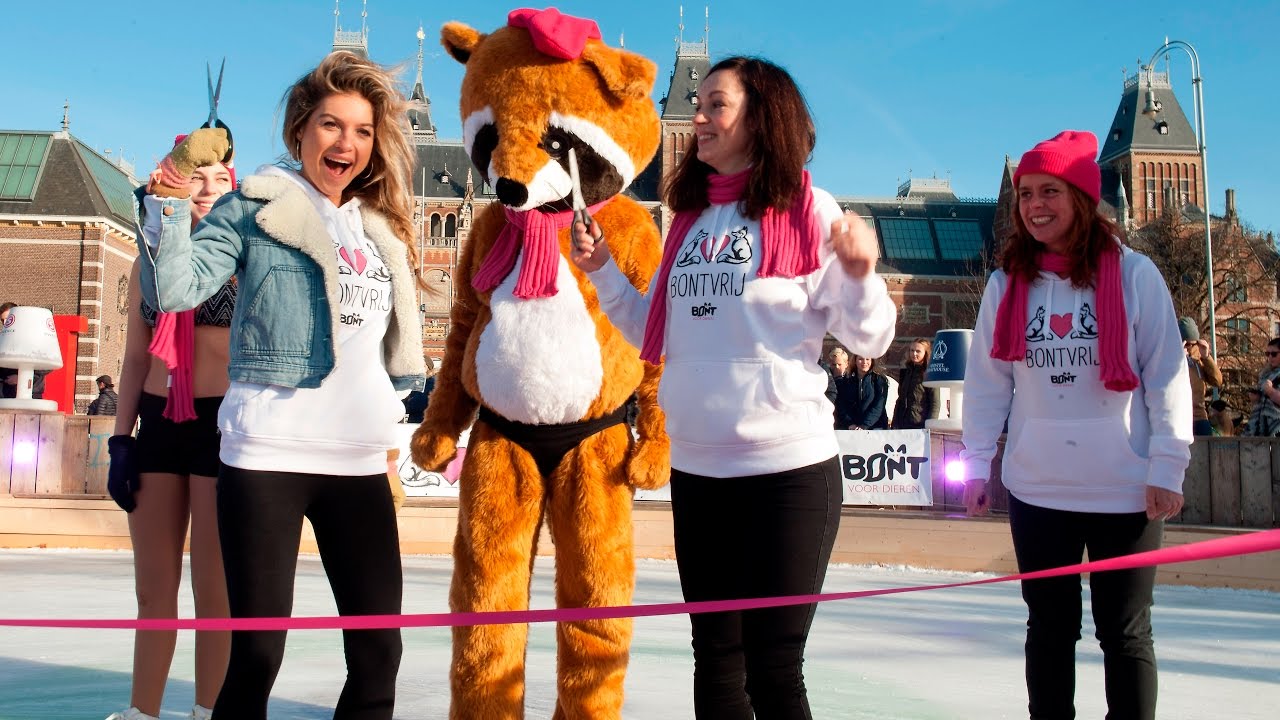 Schaatsbaan Museumplein Bontvrij 25 november 2016