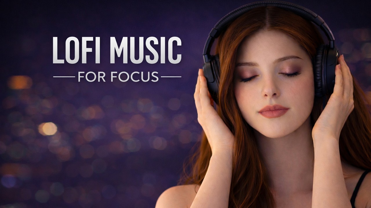 Premium LoFi Focus Music ☕ | 1 Hour Relaxing Beats for Study, Work & Deep Focus
