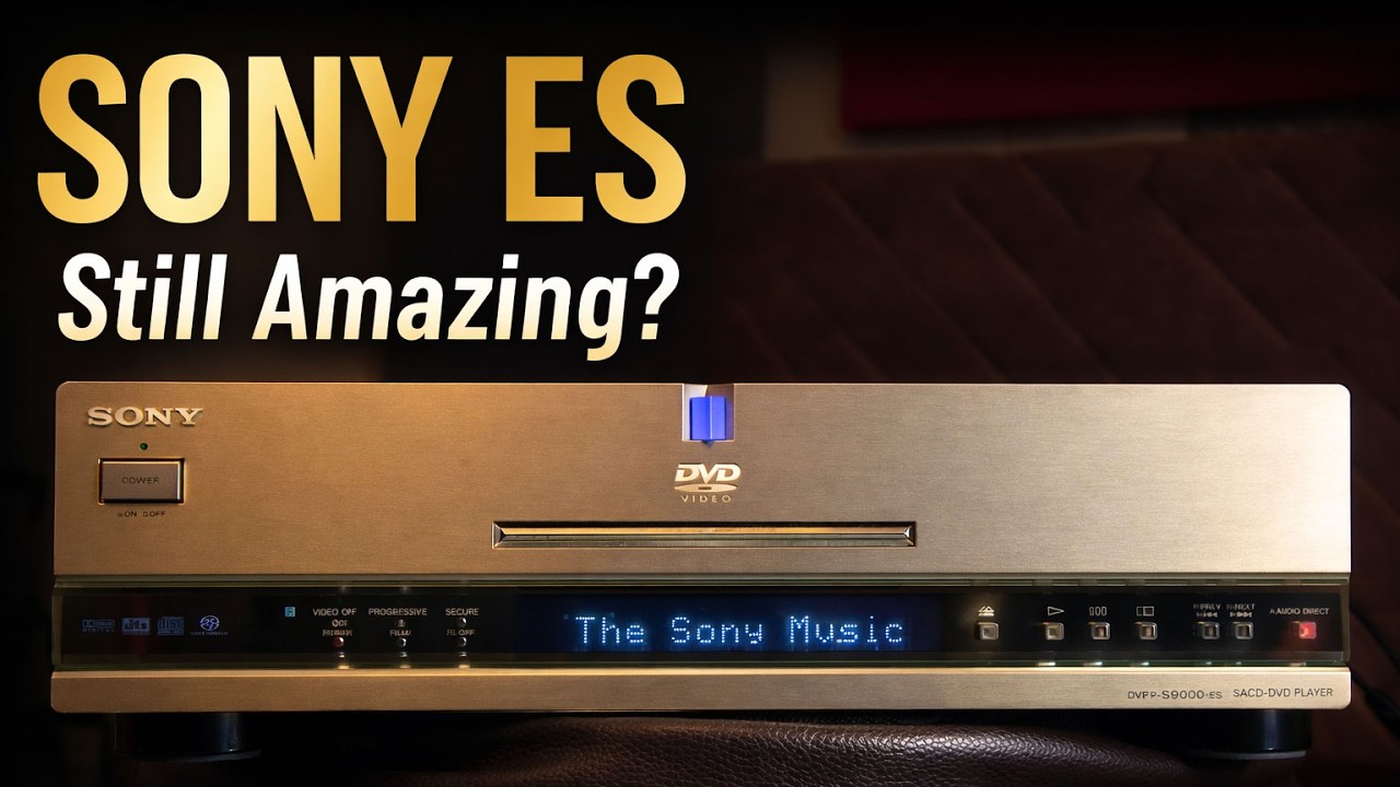 Sony DVP S9000 ES SACD/DVD/CD PLAYER Hybrid SACDs reading issue, by HiFi Room