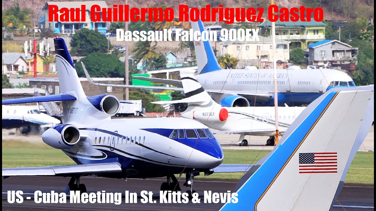 Рауль Гильермо Родригес Кастро, самолет Dassault Falcon 900EX (YV673T), вылетает из Сент-Китса и ...