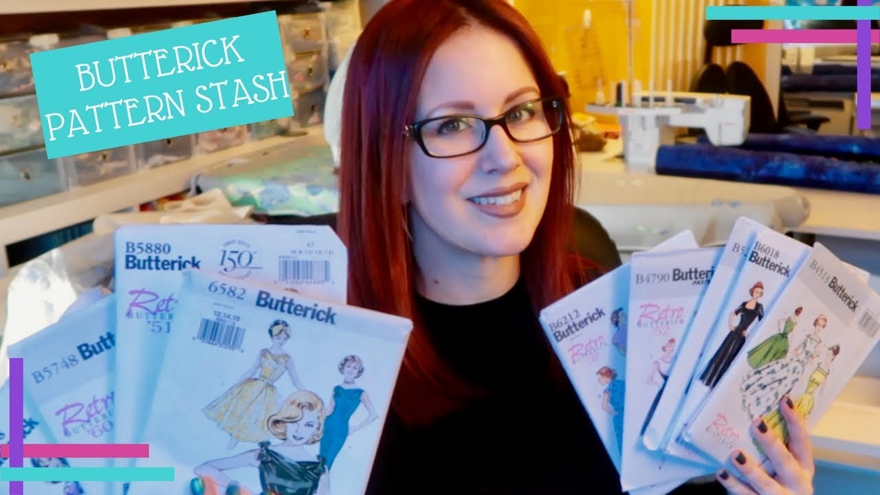 My Butterick Sewing Pattern Collection 2018