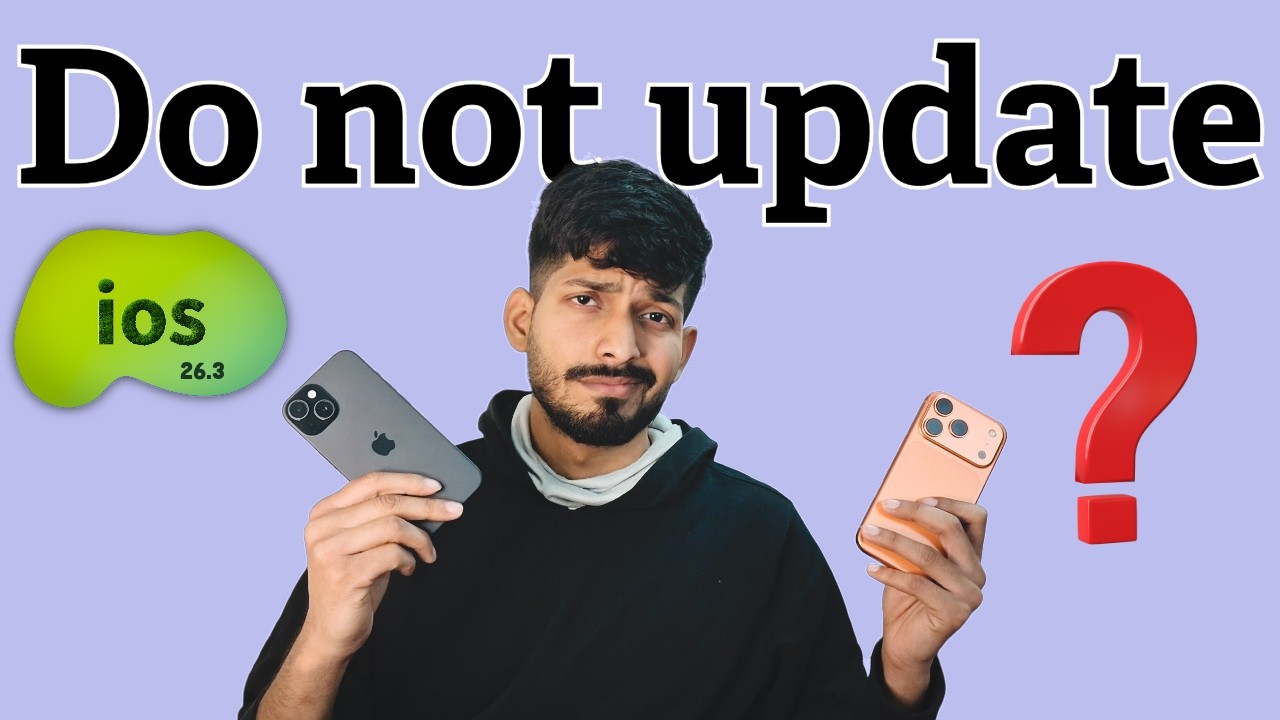 Don&rsquo;t Update to iOS 26.3 Until You Watch This! ⚠️