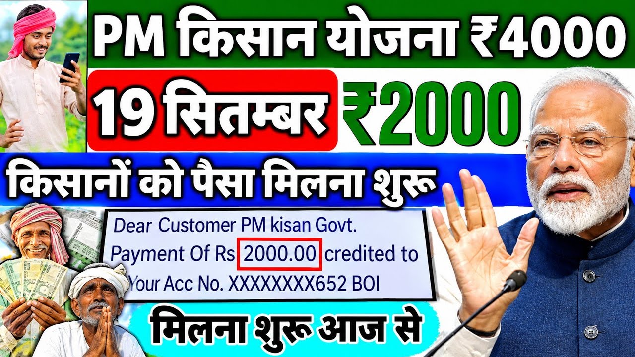 PM Kisan 24rd Installment Date 2026 Official Update | पीएम किसान 24वीं किस्त इस दिन आएगी | PM Kisan