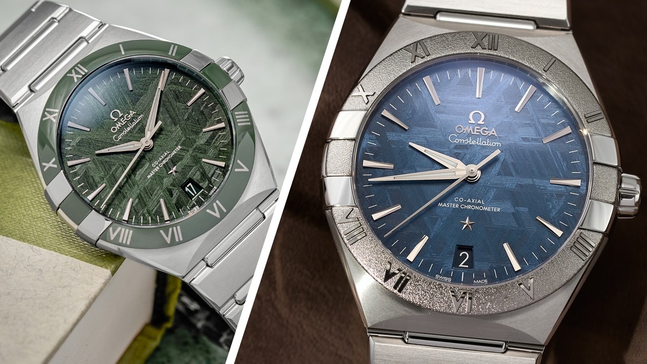 Omega's Most Overlooked Model Now Has Meteorite Dial Options