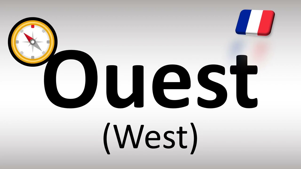 Cardinal Directions in French (Lesson) North, South, East, West