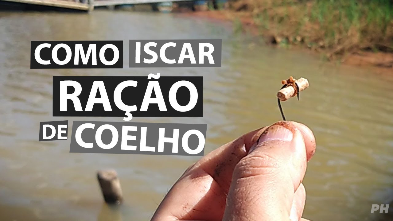 COMO PESCAR COM RAÇÃO DE COELHO, PEGAMOS MUITOS PEIXES COM RAÇÃO DE COELHO NA BORRACHINHA