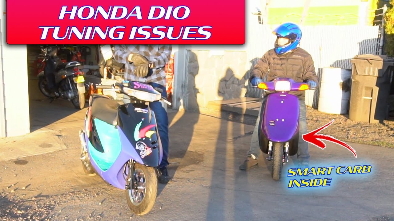 Honda dio tuning issues