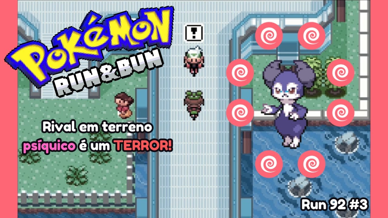 Uma luta de rival INSANA!! Pokémon Run and Bun - Run 92, Parte 3.