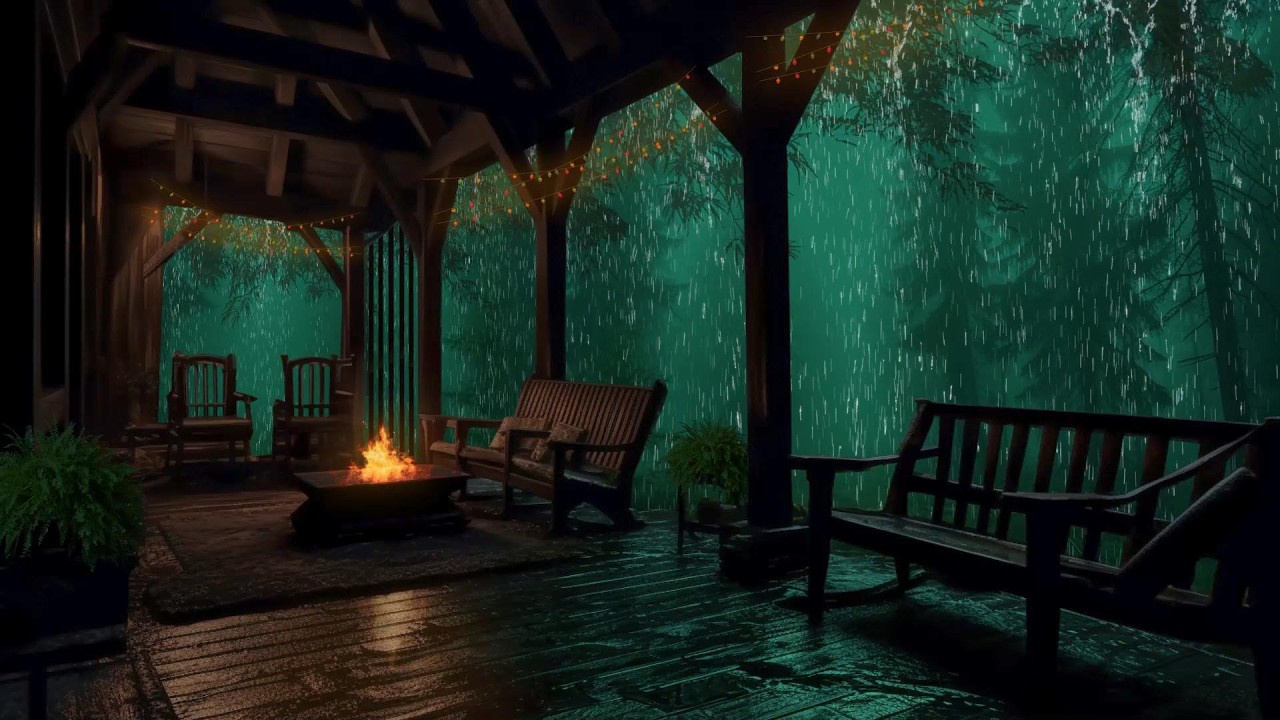 Heavy Rain and Thunderstorm Sounds for Deep Sleep, Anxiety Relief, and Calm Nights