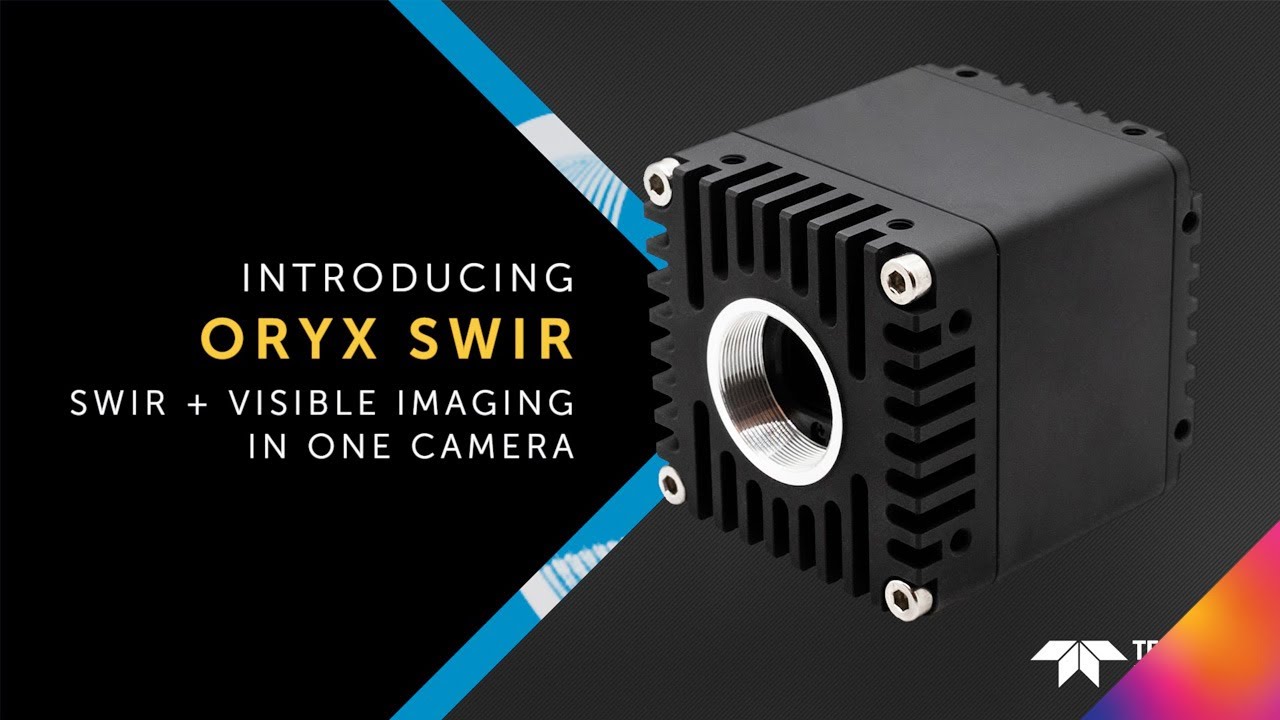Preview of Oryx SWIR camera: SWIR & Visible Light Imaging in 1 Camera using Sony SenSWIR