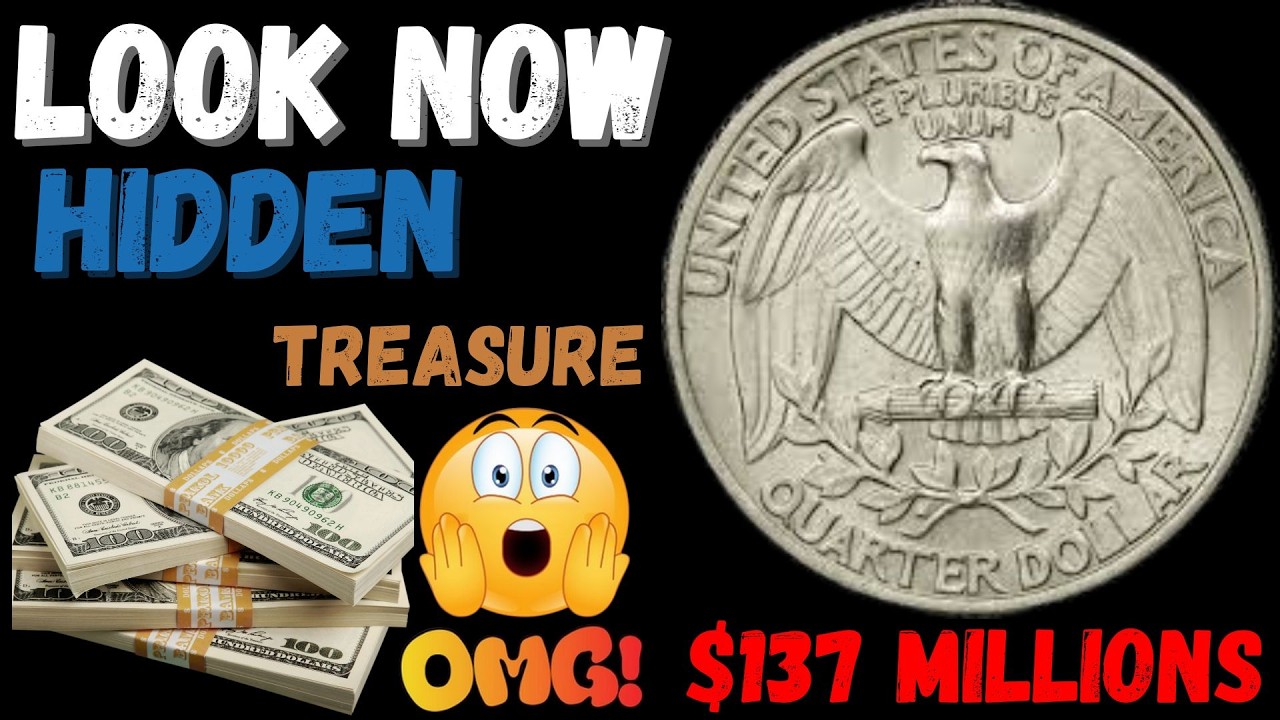 Hidden Fortune in Plain Sight — Washington Quarters Worth Millions!