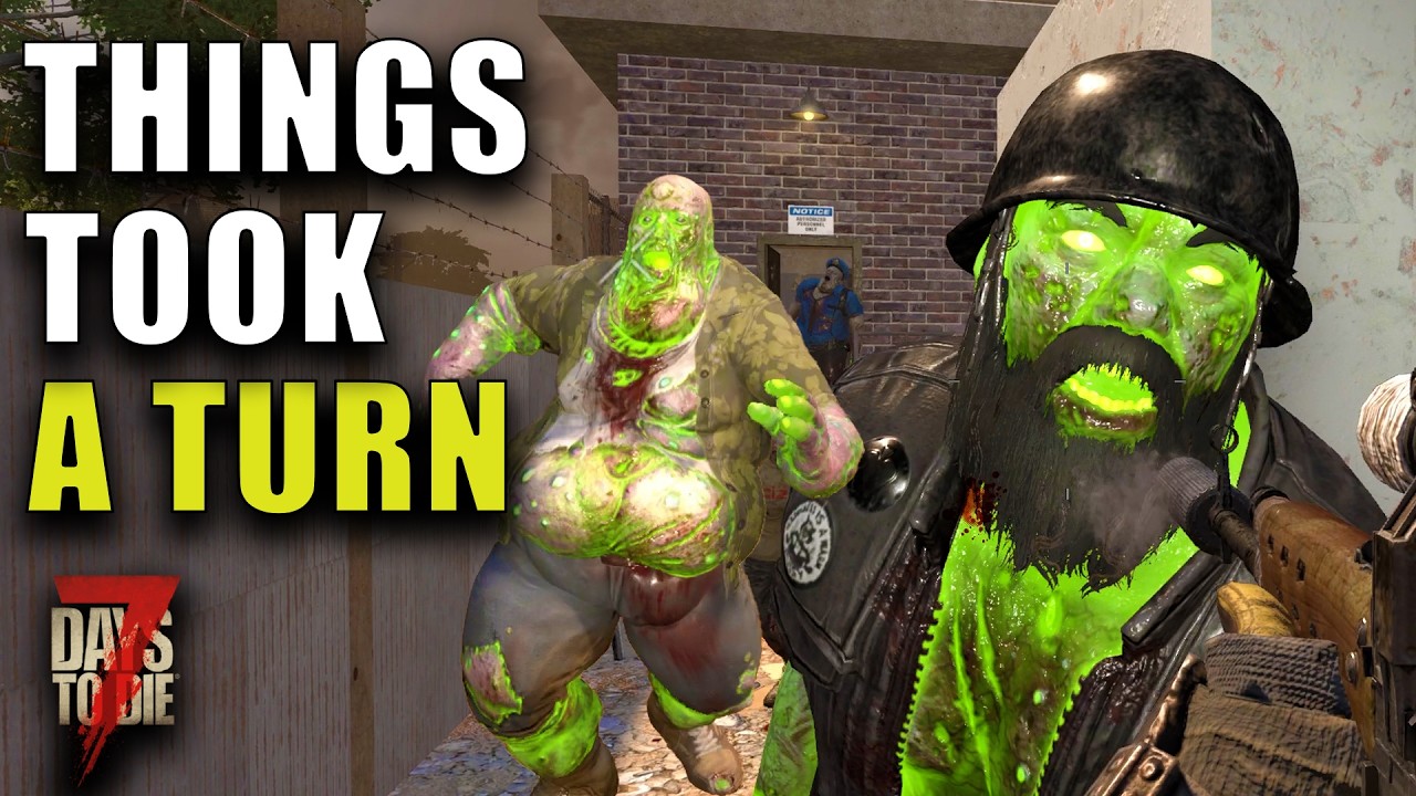 This Quest Went WRONG - SURVIVAL REVIVAL -  7 Days To Die 2.5