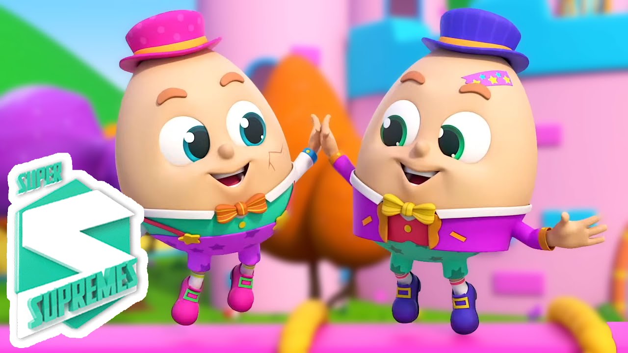 Super Supremes – Humpty Dumpty Duvara Oturdu | Türkçe Çocuk Şarkıları
