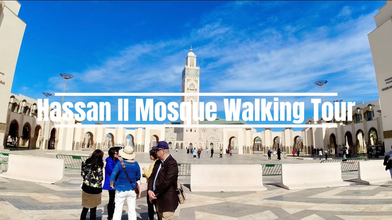 The Stunning Hassan II Mosque In Casablanca, Morocco!