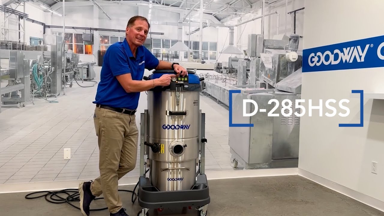 Goodway® | D285HSS Heavy Duty Industrial Vacuum: Routine Maintenance