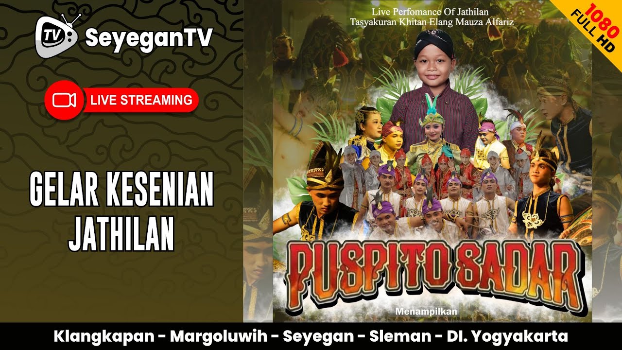 🔴 #LIVE : Jathilan Puspito Sadar | Lapangan Klangkapan 2 Margoluwih Seyegan