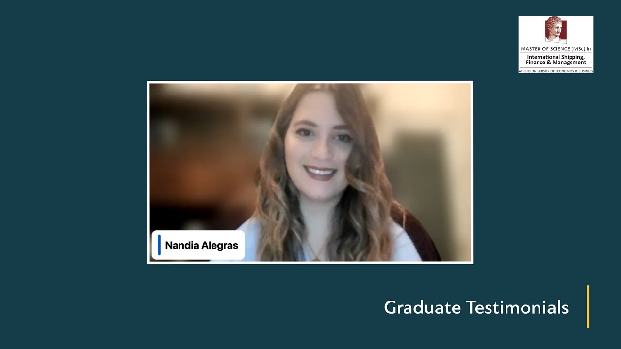 Graduate Testimonial, Nandia Alegras, Business Development Manager at Seafair