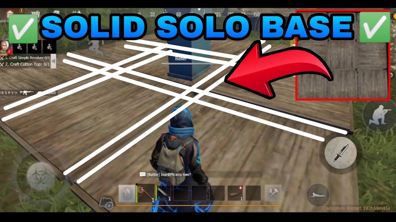 HOW TO MAKE FULL STACK BASE!!!, FULL STACKS BASE DESIGN!! - Last Island Of Survival