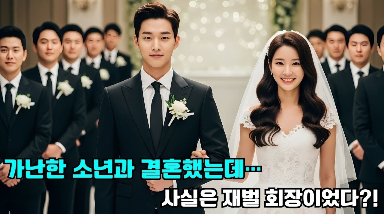 💍부잣집 CEO와의 결혼을 피하려고 가난한 소년과 결혼했는데… 그는 사실 재벌 회장이었다?!
