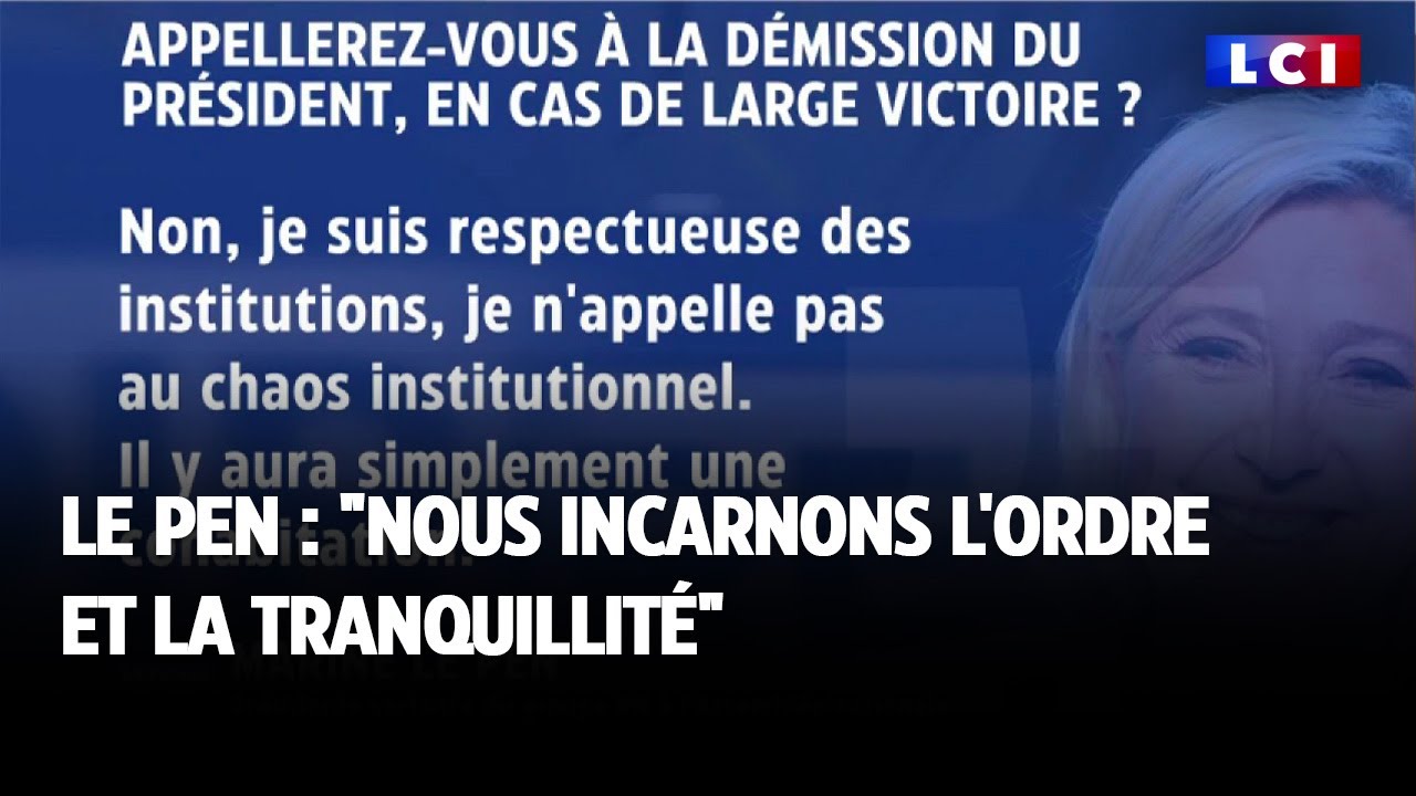 Le Pen  : 
