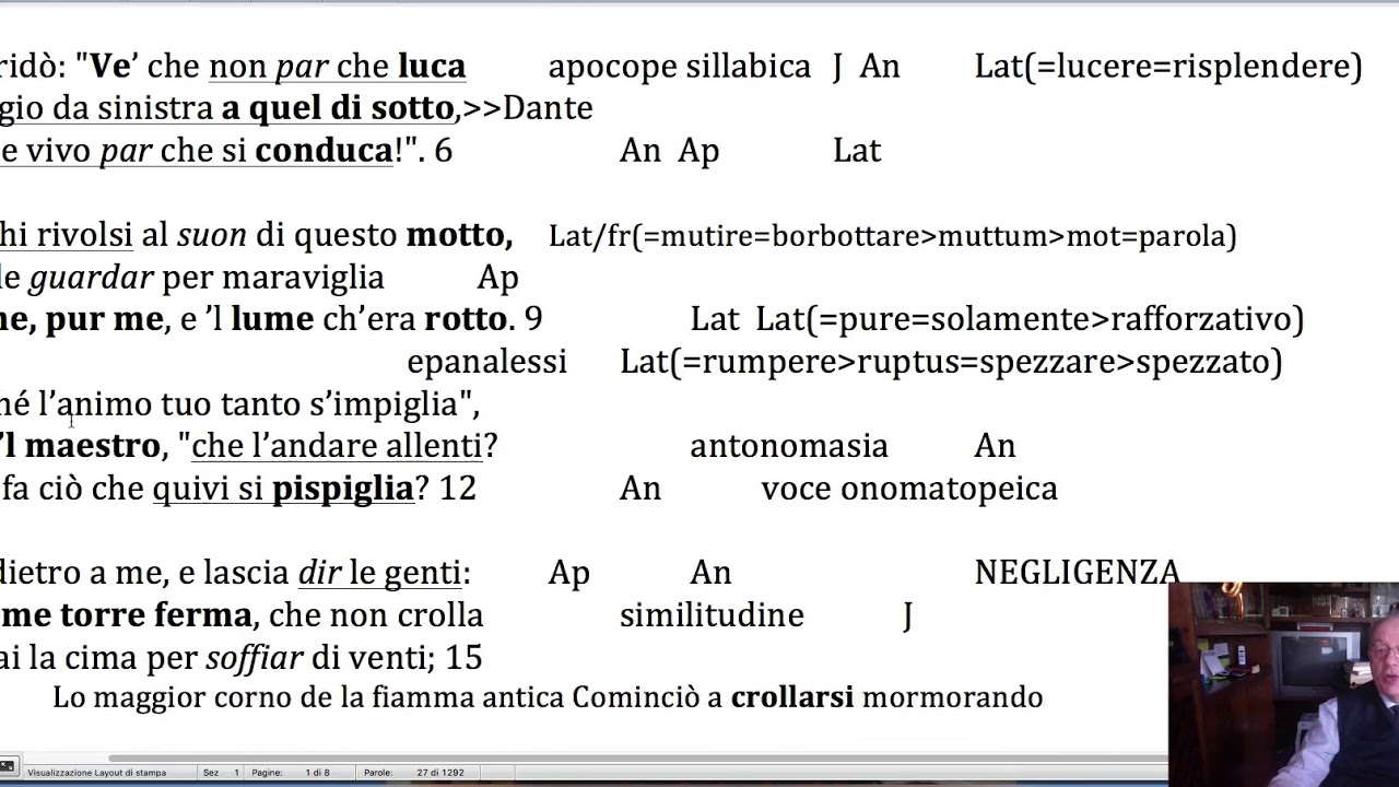 Divina Commedia:  Purgatorio, Canto V