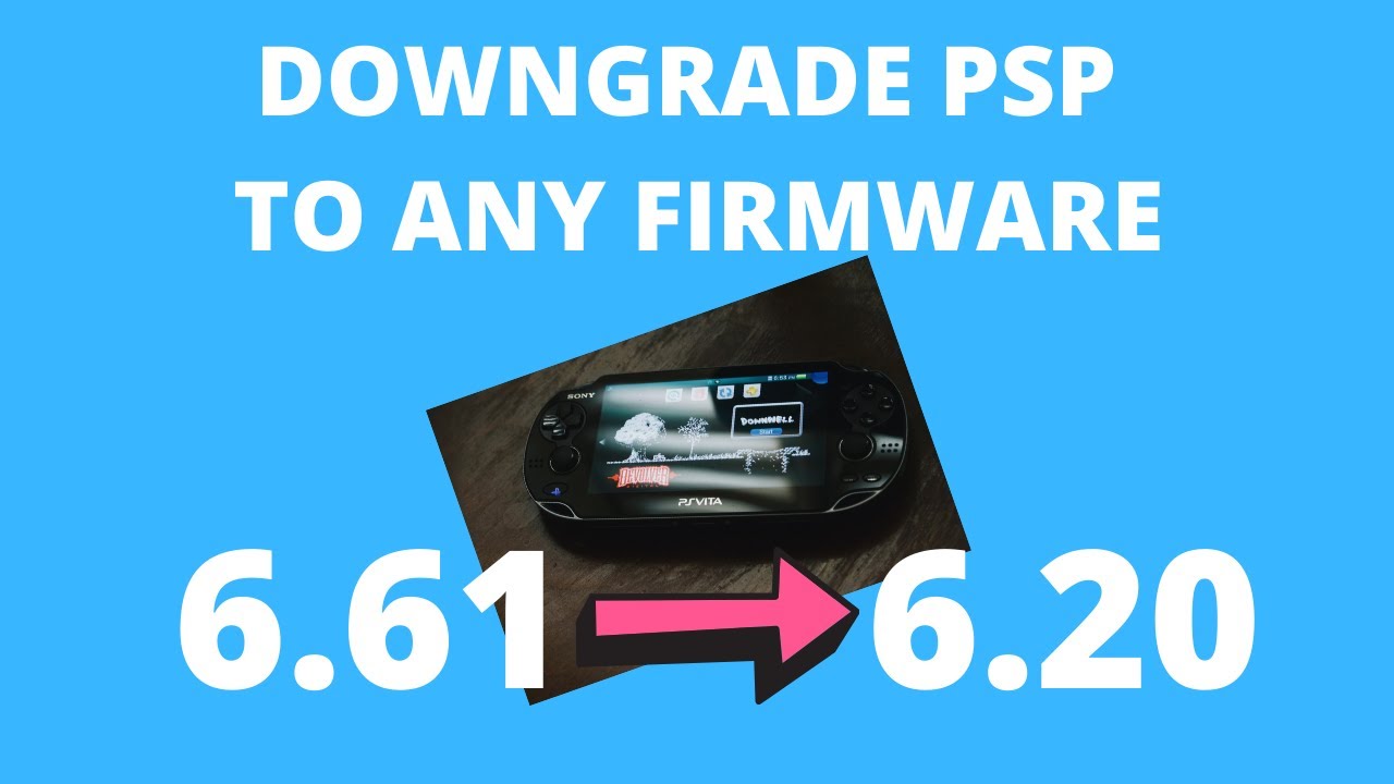 PSP DOWNGRADE TO ANY FIRMWARE | PSP | JURAMEEHS