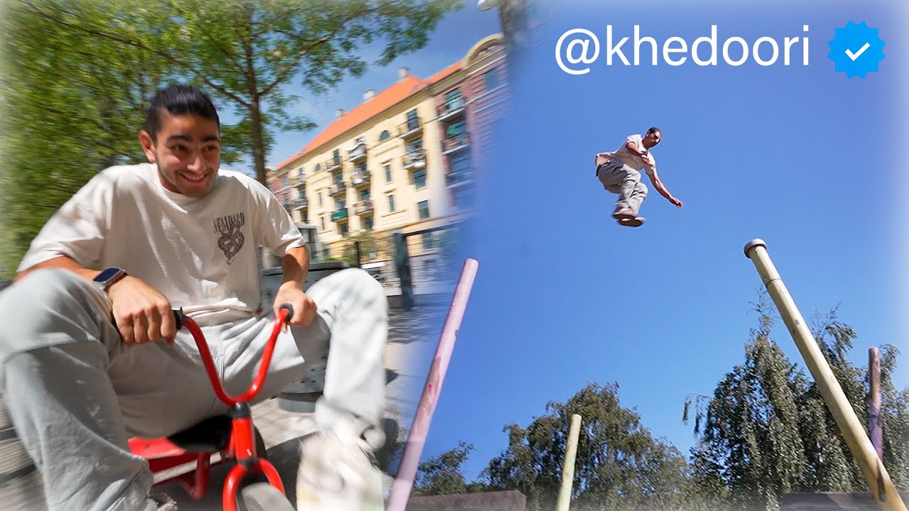 The Infamous Khedoori Visits Copenhagen (parkour)