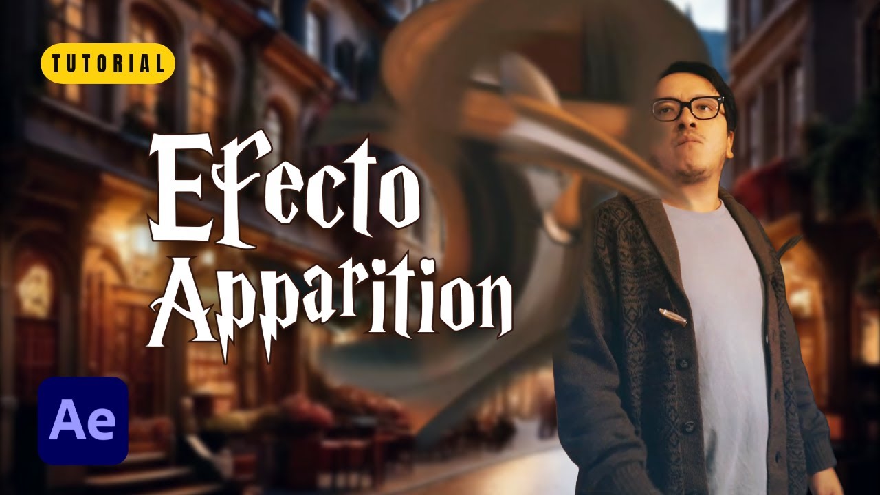 Efecto APARICIÓN de Harry Potter en After Effects (teletransportación): Tutorial Definitivo