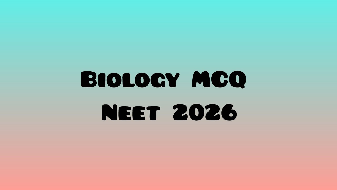 #biology most important questions @neetaimss  #neet 