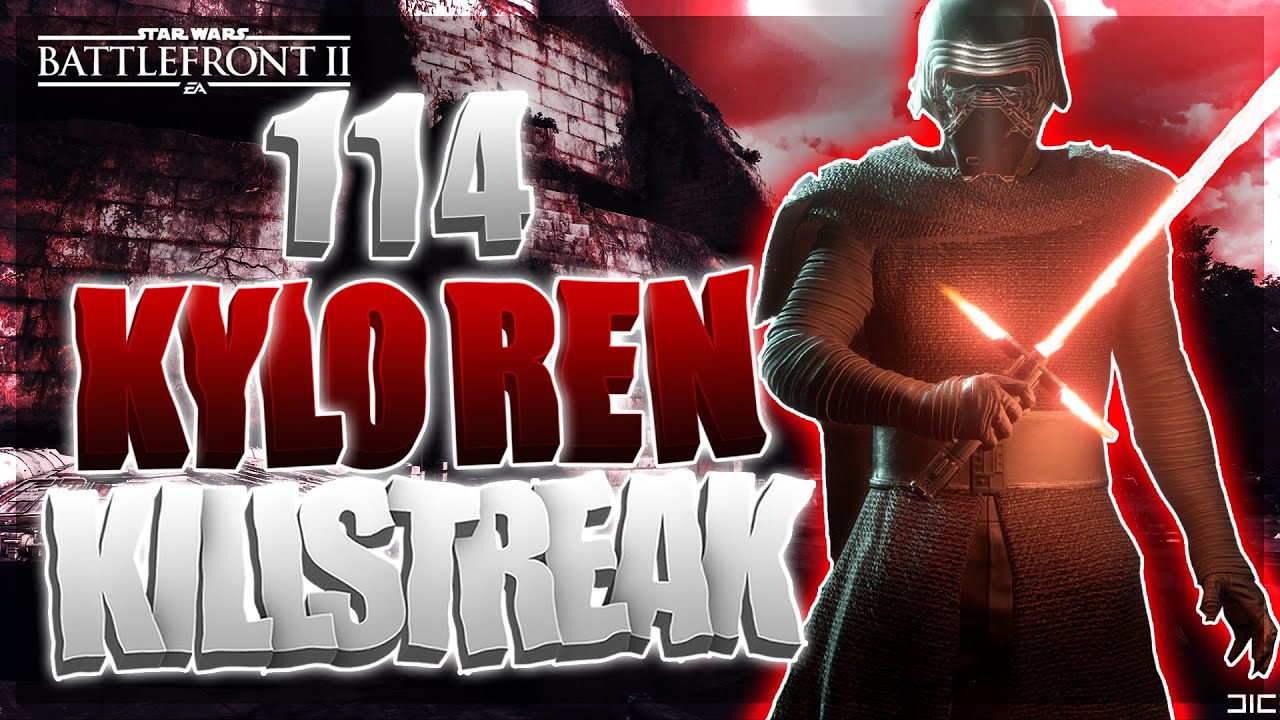 Showing off why i am the BEST KYLO REN in Battlefront 2