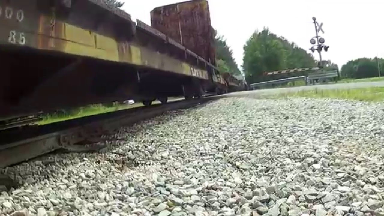Train, Rail Freight Cars  Sounds