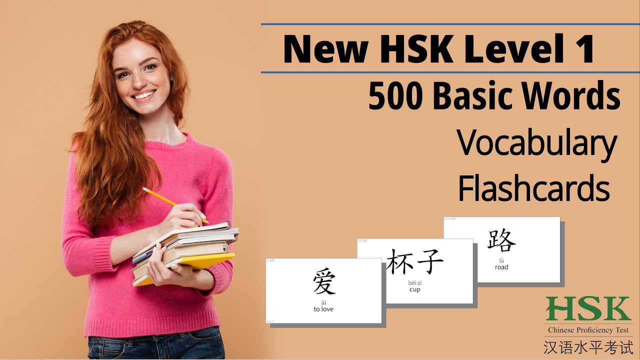 💯️👍️Mastering HSK Level 1: 500 Essential Chinese Vocabulary Words