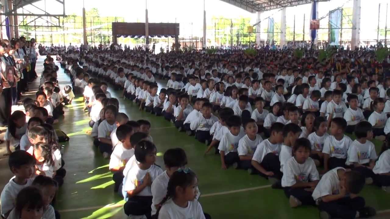 Udon Thani อุดรธานี - Don Bosco School:Saint John Bosco Visit