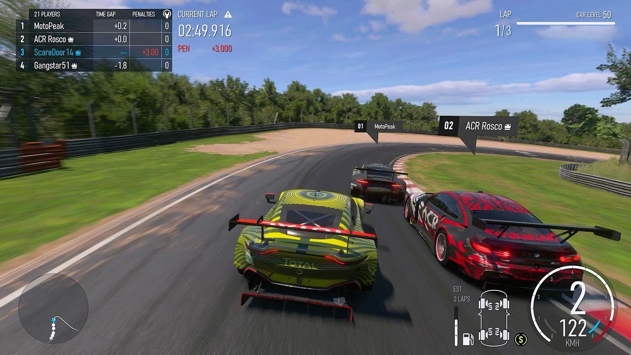 Aston Martin Vantage GTE Pushing The Limit at The Nürburgring (Forza Motorsport)