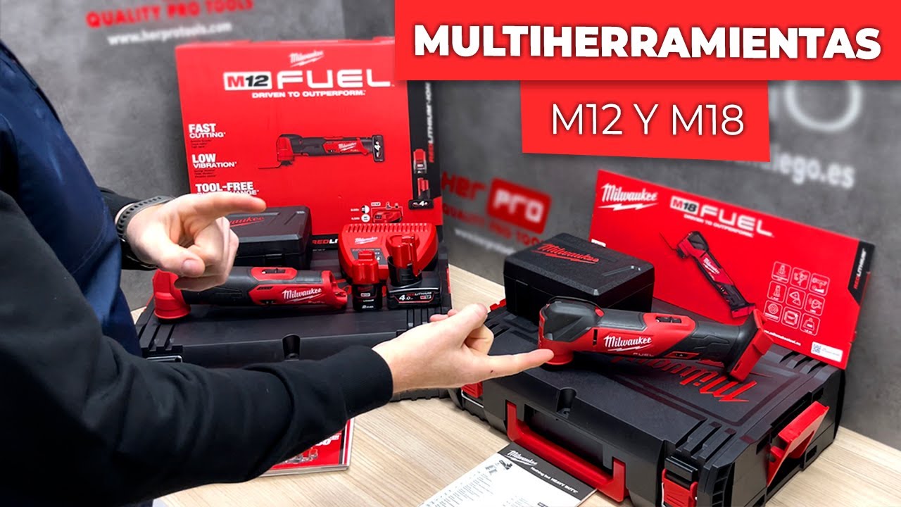Comparativa Multiherramientas Milwaukee M12 FMT y M18 FMT | Ferretería San Diego