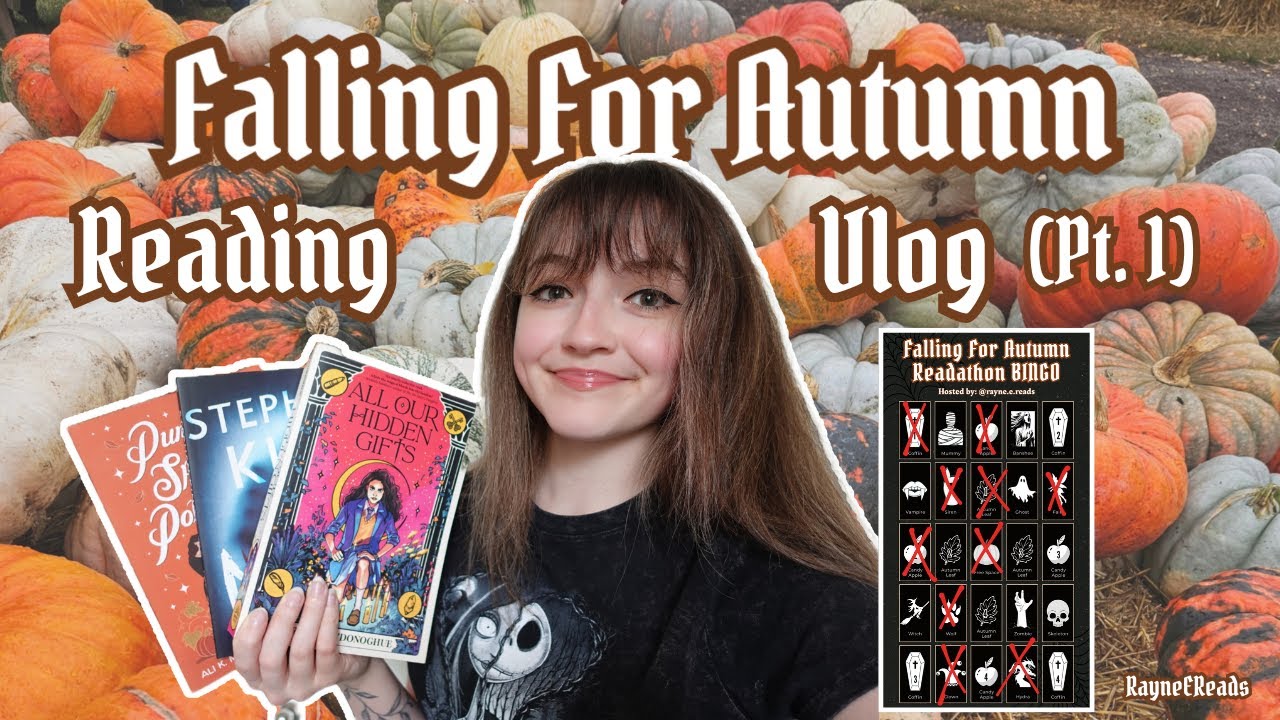 Falling For Autumn Readathon Vlog (Pt.1) 🍂🍎📚 || Reading, Baking, Mini Haul, & More!