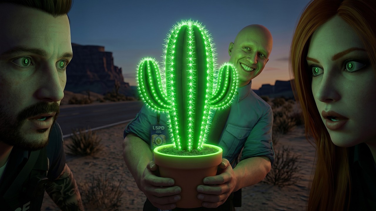 Я УБЕДИЛ ПОЛИЦИЮ, ЧТО ИХ РАБОТА &mdash; ПЯЛИТЬСЯ НА КАКТУС В GTA 5 RP