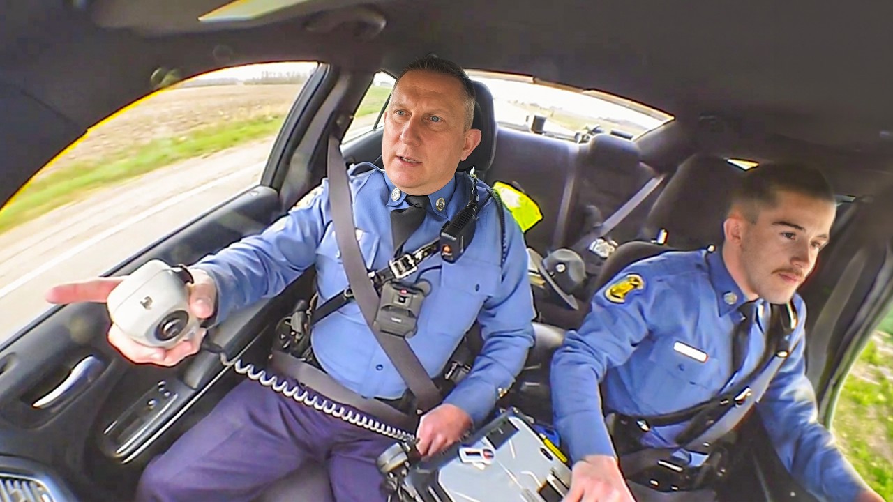 Officer Realizes He's Heading For The Airport