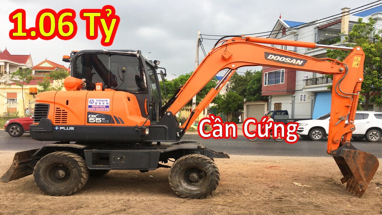 Chi Tiết Siêu Phẩm DOOSAN DX55W ACE+ PLUS Đời 2014 Giá Hơn 1 Tỷ Đồng | Xuân Mạnh Vlogs