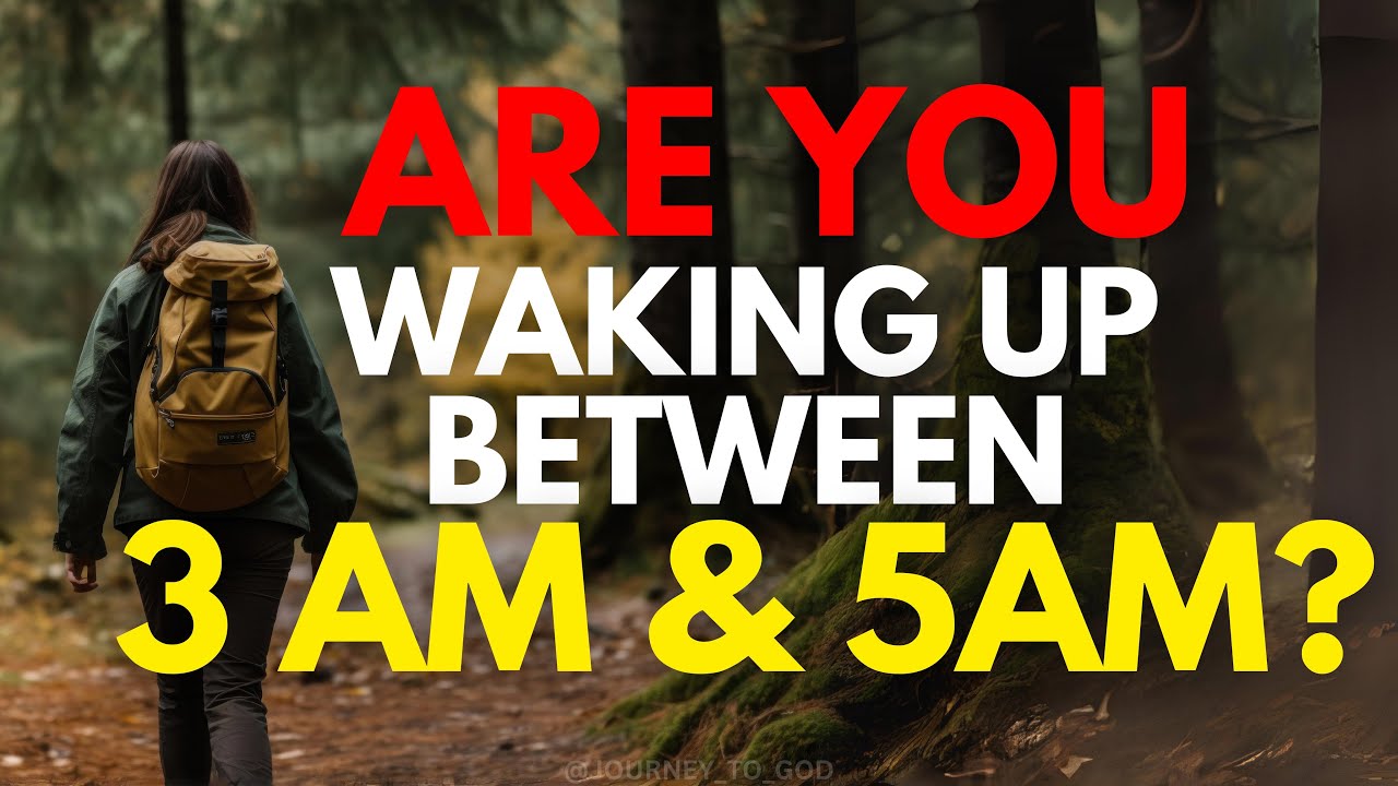 THIS IS WHY YOU WOKE UP BETWEEN 3:00 AM and 5:00 AM! (This May Surprise You)