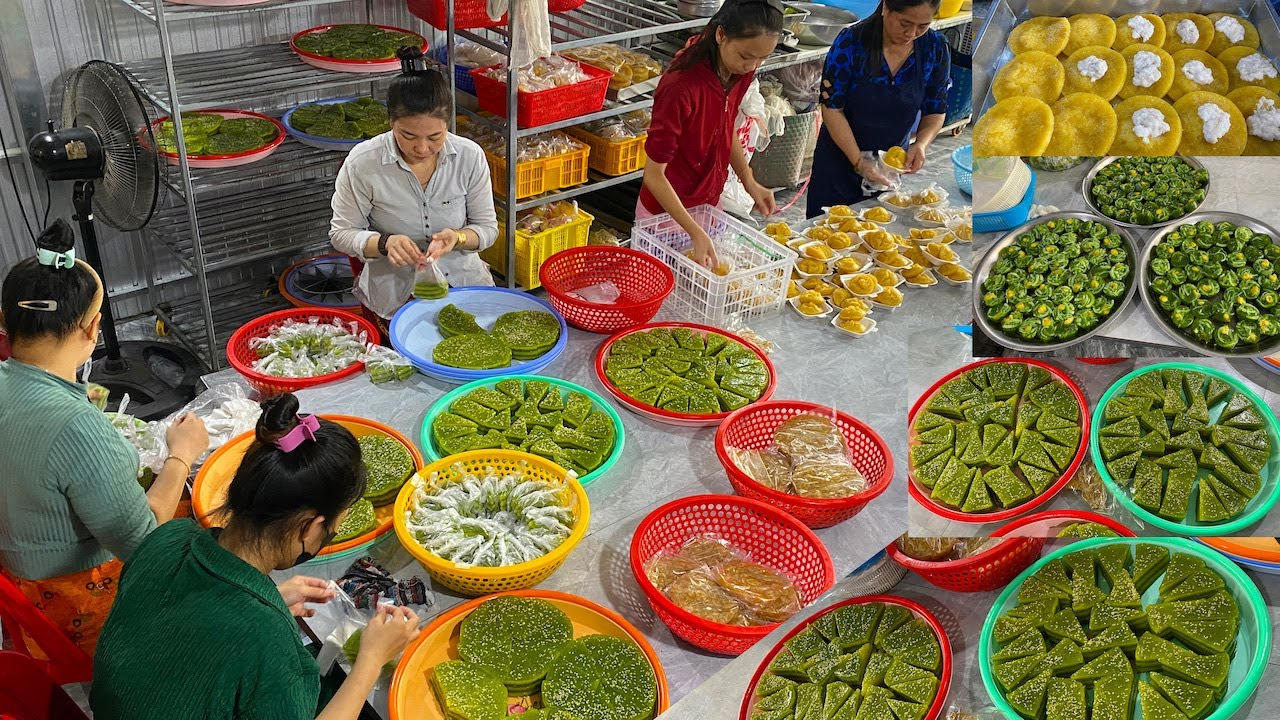 Choáng ngợp với lò bánh quê cực khủng được xem là lớn nhất Hồng Ngự