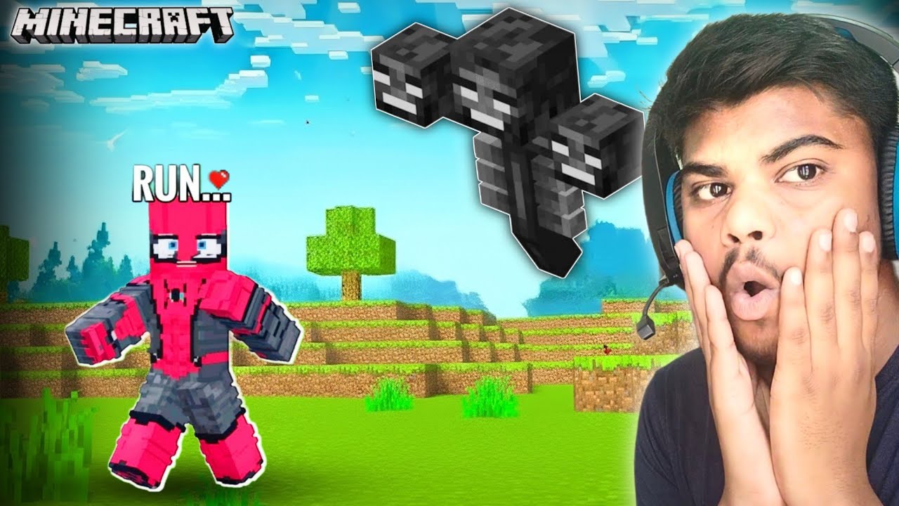 I  Finally Defeated Wither In Survival World Oye Sahil