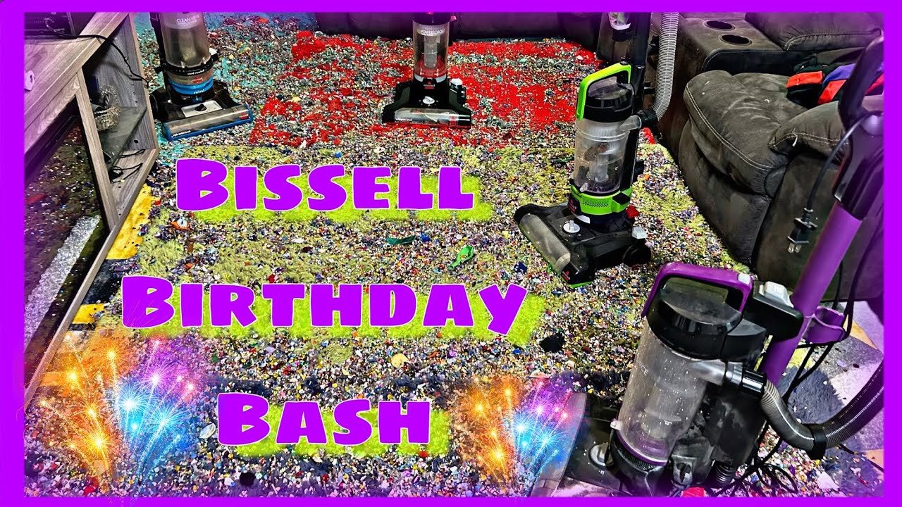 Bissell Birthday Bash Collab | @LuxiaLoves &@vacuumkrissy3573  Birthday Queens