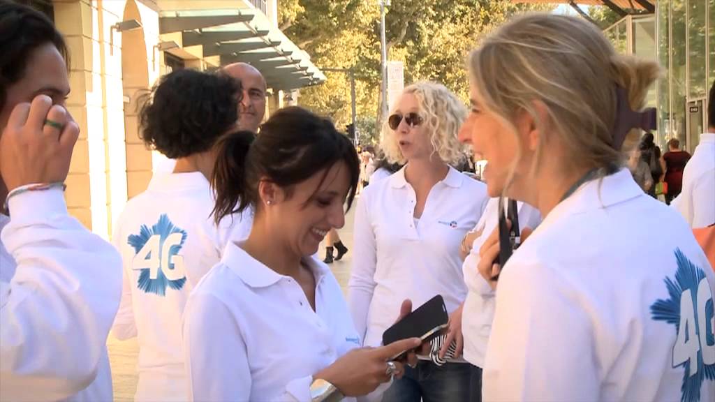 Flashmob #4GJump Bouygues Telecom - #4GBouygues